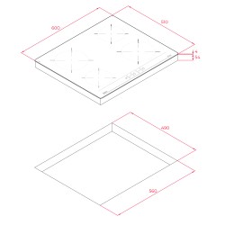 Zestaw Piekarnik do zabudowy Teka HCB 6545 + Płyta indukcyjna Teka BC 64000 BK TTC + okap Kernau KBH I 0160 B GLASS  promocja!