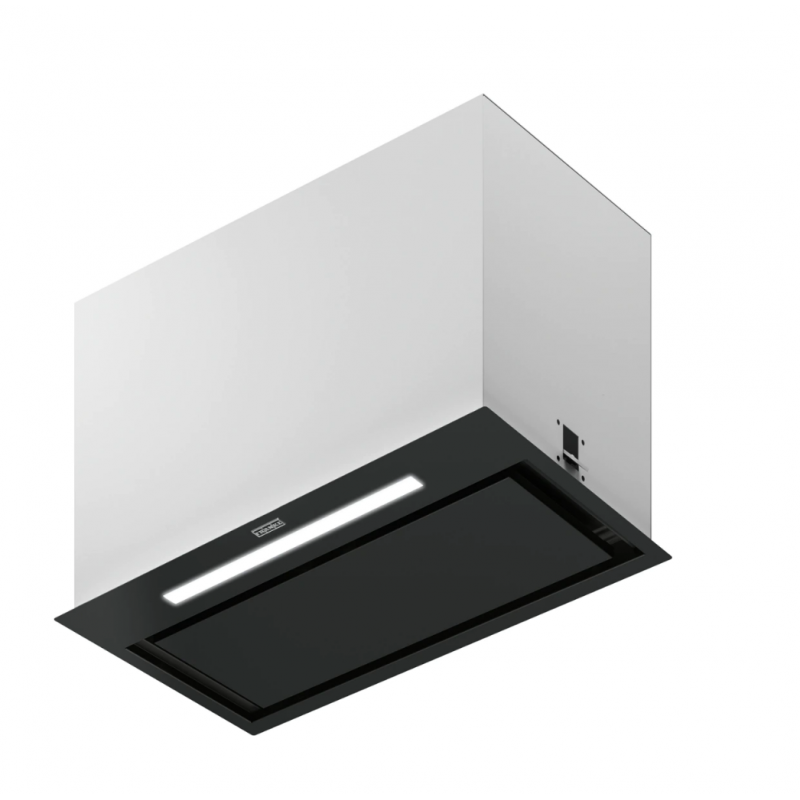 Okap do wbudowania w szafkę Box Flush Premium FBFP BK MATT A52