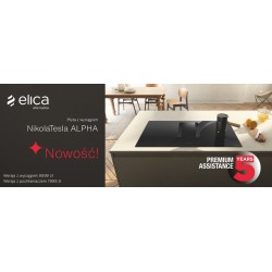 Płyta indukcyjna ELICA Nikolatesla Alpha BL/A/78 + KIT0167757 zestaw (pochłaniacz)