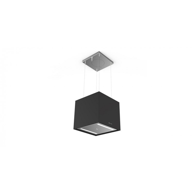 Faber Soft Cube Nero Ingo czarny wyspowy kod rabatowy - 15%