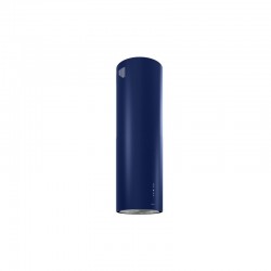 Okap wyspowy Globalo Cylindro Isola 39.6 Blue tuba
